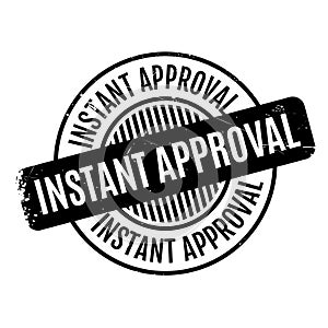Instant Approval rubber stamp