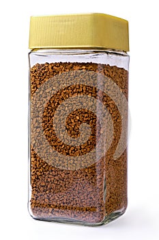 Instant coffee jar