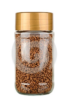 Instant coffee jar