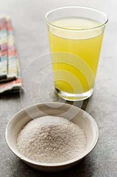 Instant Lemon Flavored Fruit Juice Pectin Powder for Lemonade Beverage.