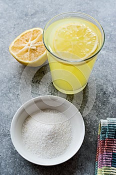 Instant Lemon Flavored Fruit Juice Pectin Powder for Lemonade Beverage.