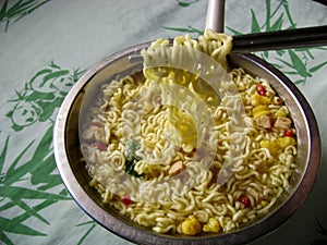 Instant Noodle Soup