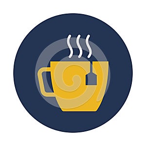 Instant tea, take a break Vector icon which can easily modify