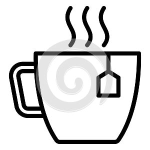 Instant tea, take a break Vector icon which can easily modify