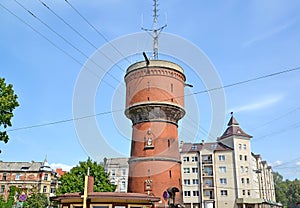 Insterburg Water Tower 1898. Chernyakhovsk, Kaliningrad region