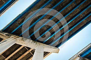 Insterstate highway overpass