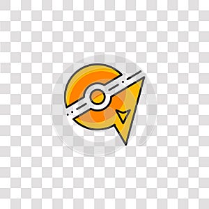 instinct icon sign and symbol. instinct color icon for website design and mobile app development. Simple Element from pokemon go