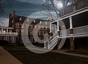 Institution courtyard photo