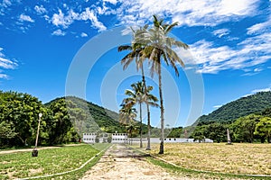 Instituto Penal Candido Mendes, an old brazilian prison in Vila Dois Rios, Ilha Grande, Brazil photo