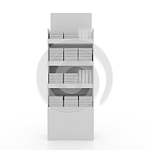 Instore display - shelf mockup photo