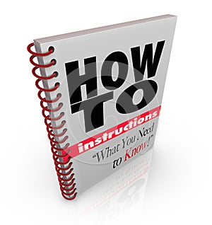 Instruction Book How To Do it Yourself Manual