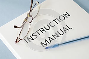 Instruction manual photo