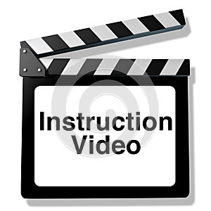 Instruction video photo