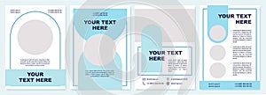 Instructional brochure template photo