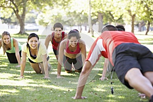 Instructor Running Fitness Boot Camp