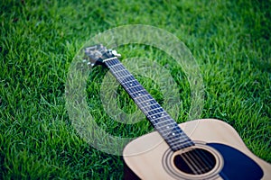 instrument Of professional guitarists Musical instrument concept For entertainment