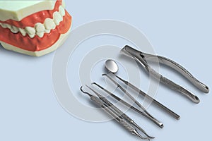 Dental instruments, dental tools, dental instruments, dental tools, teeth, dentist, endodontics photo