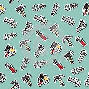 Instruments icons pattern