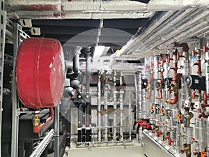 Insulated Pipe in Tehnical room