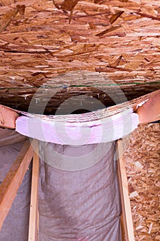 Insulation Stages of Attic