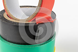 Insulation tape for minor electrical works. Materials and access