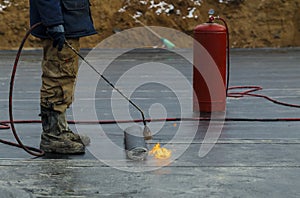 Insulation and waterproofing of the building foundation