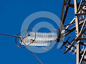 Insulator electric line photo