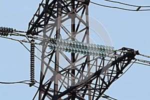 Insulators High Voltage power lines