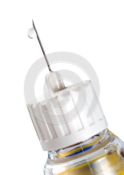 Insulin pen injection photo