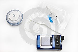 Insulin Pump, Infusion Set and Reservoir