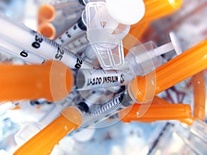 Insulin syringes