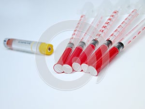 Insulin syringes