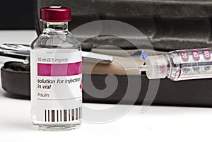 Insulin vial