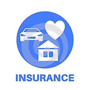 Insurance agency icons