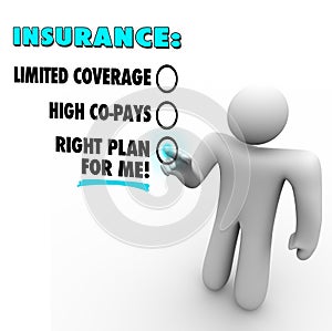 Insurance Choices Right Plan Vs Limited Coverage High Copay photo