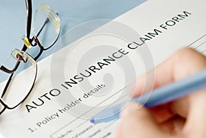 Insurance claim form