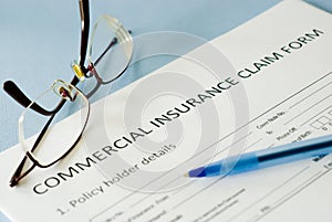 Insurance claim form