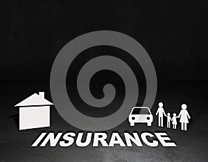Insurance Concept Background