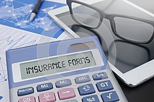 INSURANCE FORMS CONCEPT