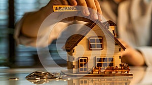The insurance for house.AI generated image
