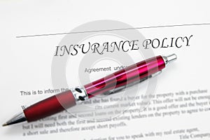 Insurance policy