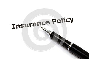 Insurance policy