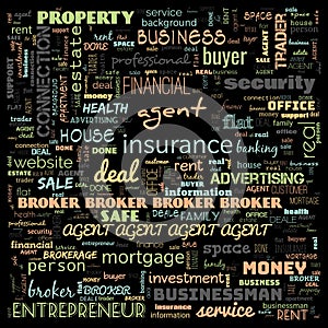 insurance word cloud, health insurance text ,word cloud use for banner, painting, motivation, web-page, website background, t-