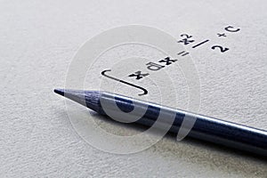 Integral of a function