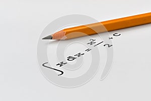 Integral of a function