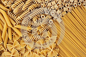 Integrals pasta - texture