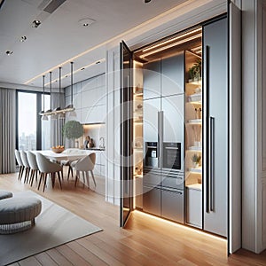Integrated Appliances Hidden appliances for a streamlined aesthe photo