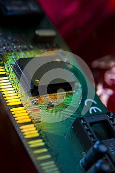 Integrated circuit photo