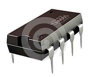 Integrated circuit or 8 pin micro chip and new information technologies.