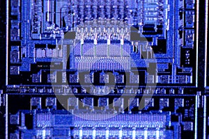 Integrated circuit microchip Logic gate
